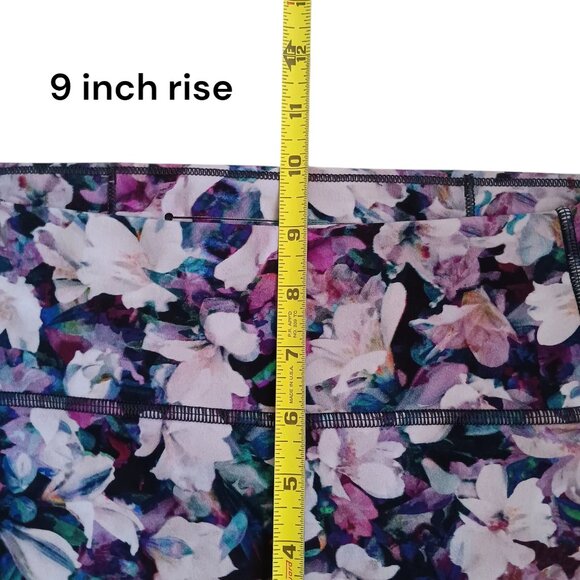 Lululemon Align II Pant 25” Utopia Multi Floral Womens 6 - Picture 13 of 14